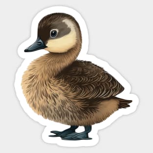 Baby Hawaiian Nene Goose Native Bird Sticker